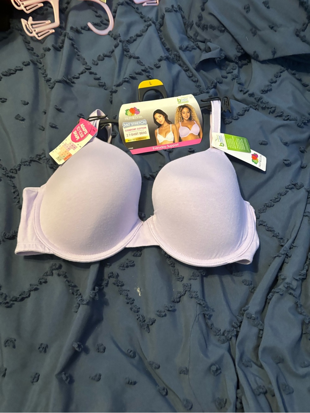 Everyday Support Light Purple T-Shirt Bra